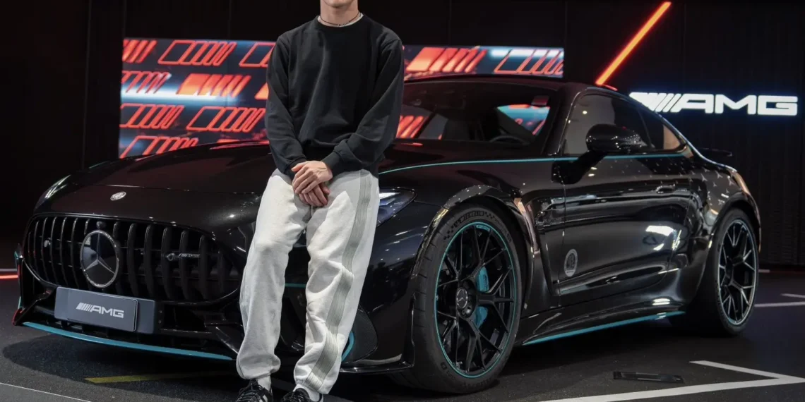 Andrea Kimi Antonelli drives luxury dream car: exclusive £180,000 Mercedes-AMG masterpiece revealed