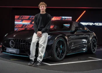 Andrea Kimi Antonelli drives luxury dream car: exclusive £180,000 Mercedes-AMG masterpiece revealed