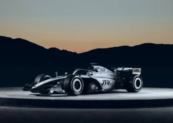 Cadillac shocks the world with bold two-sided F1 livery debut during Super Bowl reveal