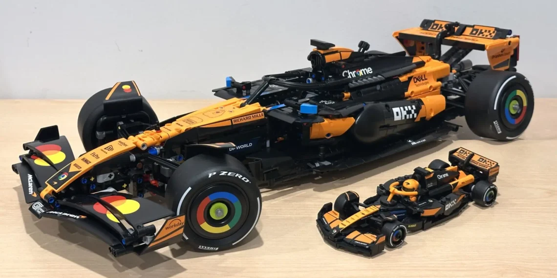 Already counting the days and hours, because on the first of March there’s a launch of a new F1 LEGO – McLaren F1