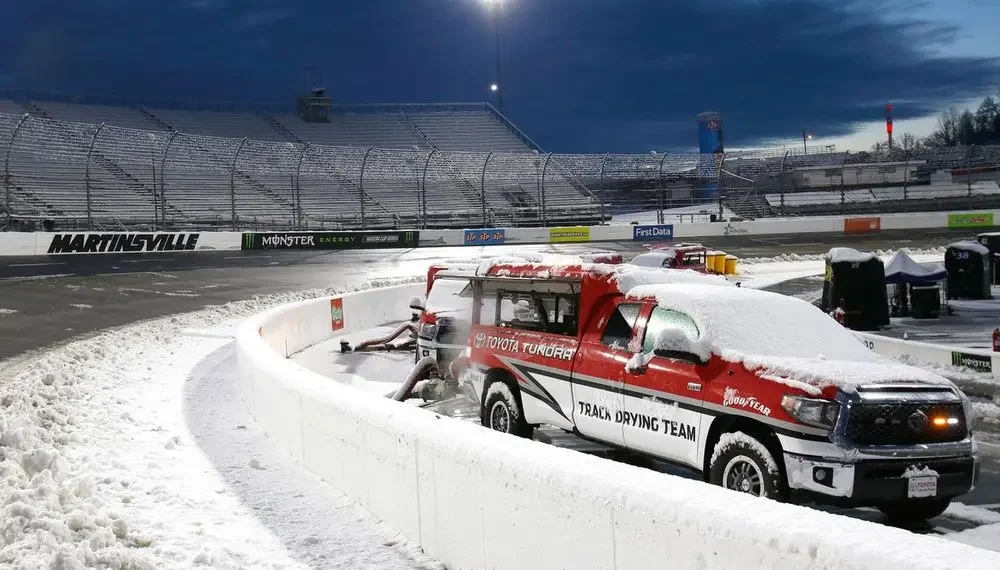 NASCAR’s clash race in jeopardy as North Carolina battles devastating snowstorm chaos