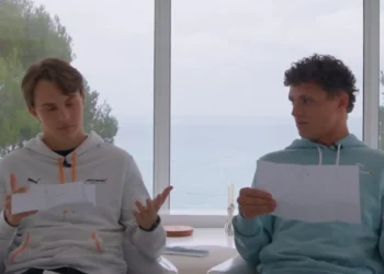 VIDEO – Oscar Piastri bursts into laughter as Lando Norris fails hilariously at weight loss goal