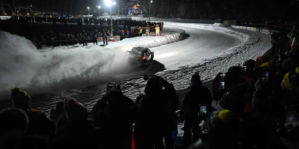 Oliver Solberg battles fierce challenges to maintain WRC Rally Sweden win streak on home snow
