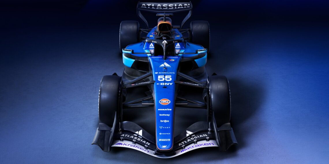A Williams revela uma deslumbrante nova decoração para a F1 na temporada de 2026: um ousado recomeço!