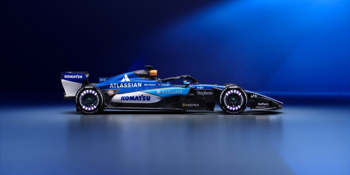 A Williams revela uma deslumbrante nova decoração para a F1 na temporada de 2026: um ousado recomeço!
