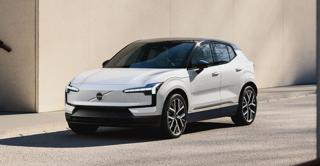 Volvo EX30 com nova versão de acesso  com 150 cv