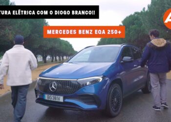 Mercedes Benz EQA 250+ levou-nos a navegar | Aventura elétrica com o Diogo Branco e Vasco Santos!