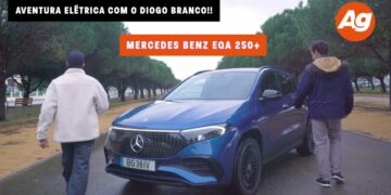Mercedes Benz EQA 250+ levou-nos a navegar | Aventura elétrica com o Diogo Branco e Vasco Santos!