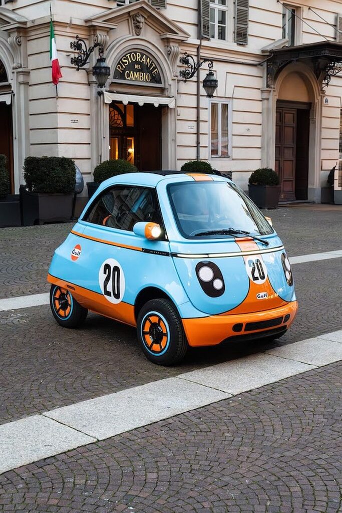 Microlino Tributo Porsche 917K: homenagem a um ícone