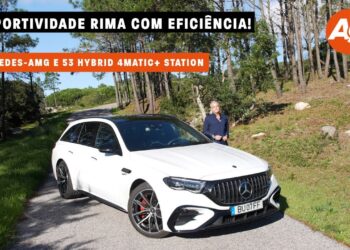 Mercedes-AMG E 53 Hybrid 4Matic+ Station: desportividade rima com eficiência!