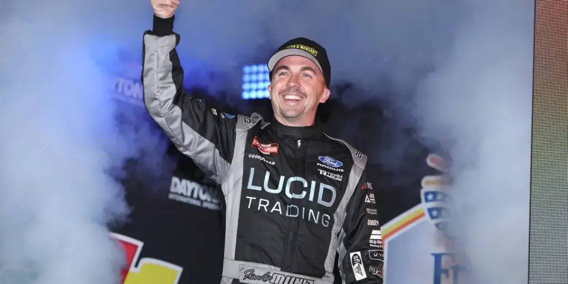 Frankie Muniz celebrates extraordinary podium finish in GT4 America debut: a dream come true