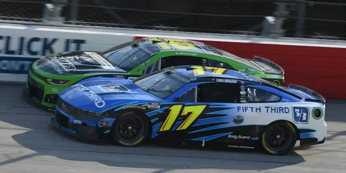 Chris Buescher reflects on dramatic contact with Tyler Reddick: ‘It’s just racing