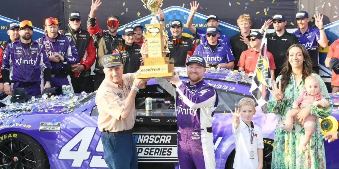 Michael Jordan praises Tyler Reddick’s extraordinary composure in dramatic Darlington victory