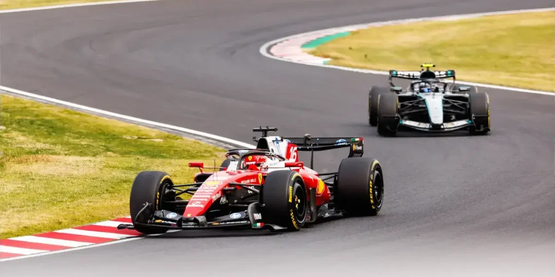 Charles Leclerc reveals george russell’s sneaky tactics during epic podium battle at Suzuka