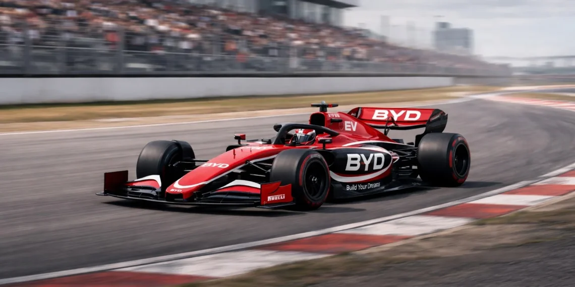 BYD’s motorsport ambitions unfold: are they eyeing a dramatic entry into Formula 1?