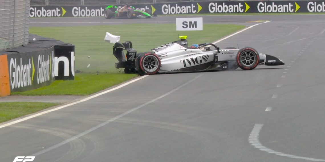 Colton Herta’s heartbreaking F2 debut crashes into barriers: a shocking turn at Albert Park