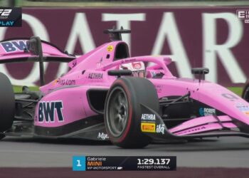 Gabriele Minì triumphs in thrilling F2 practice at Melbourne: a rookie’s turbulent start