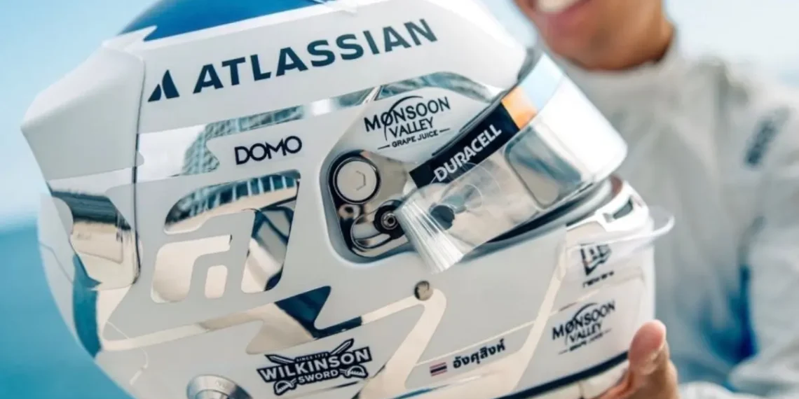 F1 driver helmet designs unveiled: Alex Albon just broke the net with the most Astounding beauty helmet