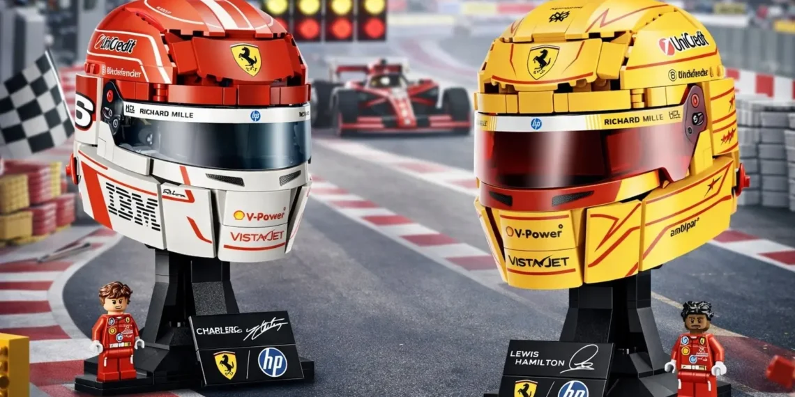 LEGO unveils stunning F1 driver helmets: collectors go wild over Hamilton, Leclerc designs and also Ayrton Senna