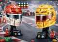 LEGO unveils stunning F1 driver helmets: collectors go wild over Hamilton, Leclerc designs and also Ayrton Senna