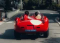 VIDEO – Charles Leclerc weds in Monte-Carlo: exclusive retro video of the stunning Ferrari wedding ride