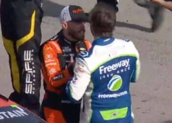 VIDEO – Ross Chastain and Daniel Suarez erupt in fierce confrontation at Las Vegas race