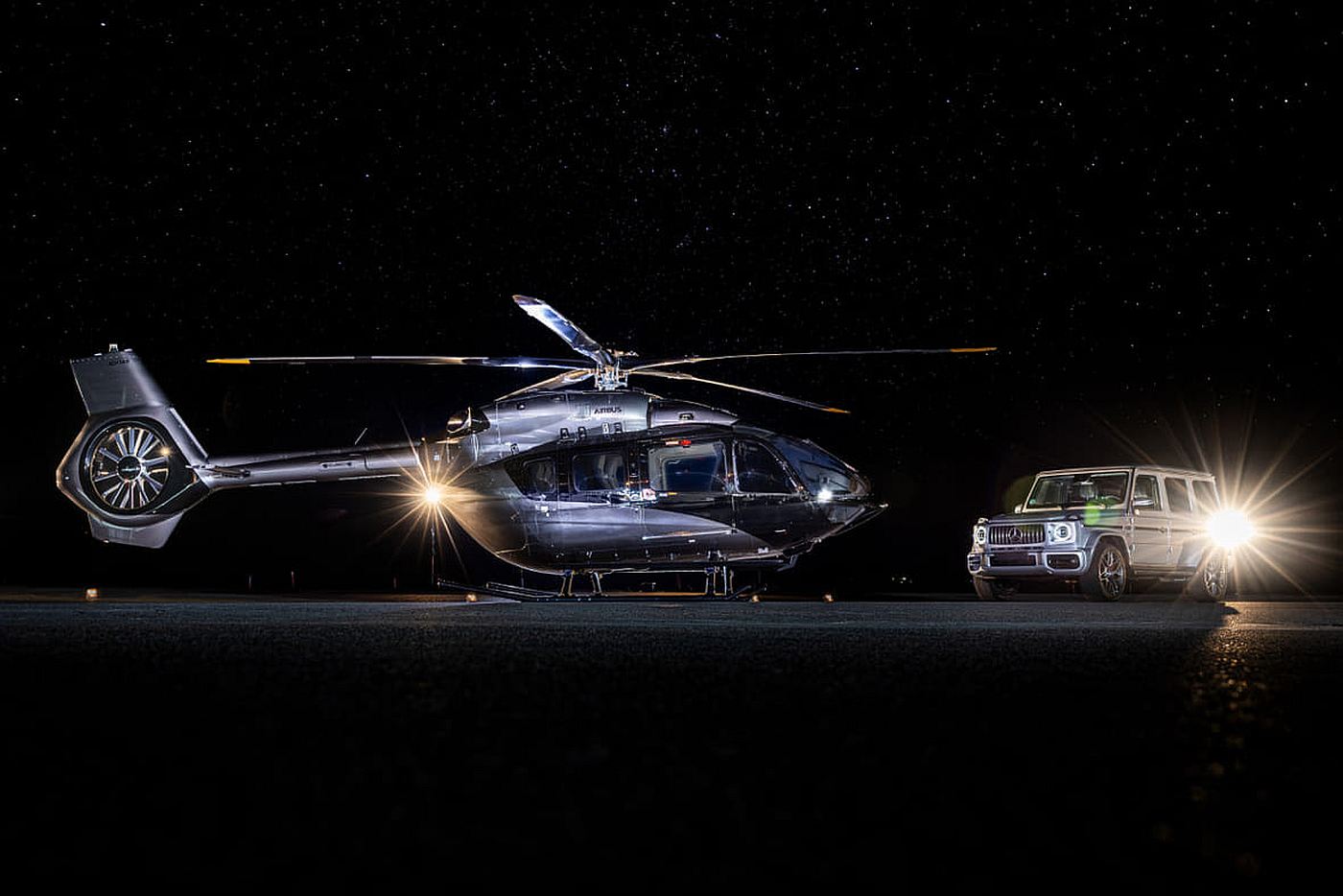 Novo helicóptero Airbus-Mercedes