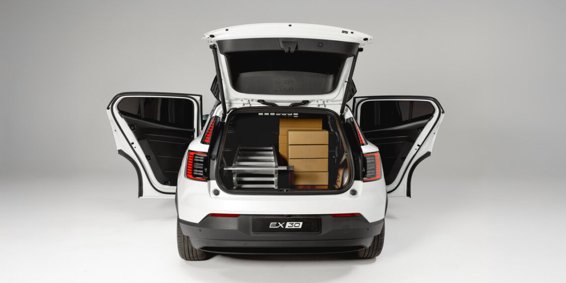 Novo Volvo EX30 Cargo: versão comercial apenas para o Reino Unido