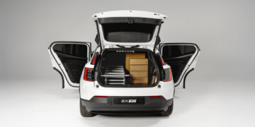 Novo Volvo EX30 Cargo: versão comercial apenas para o Reino Unido
