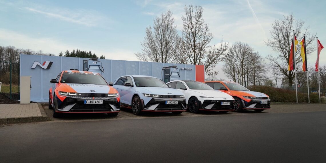 Hyundai N Hyper Chargers no Nürburgring
