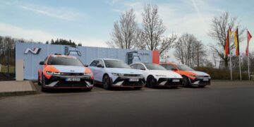 Hyundai N Hyper Chargers no Nürburgring