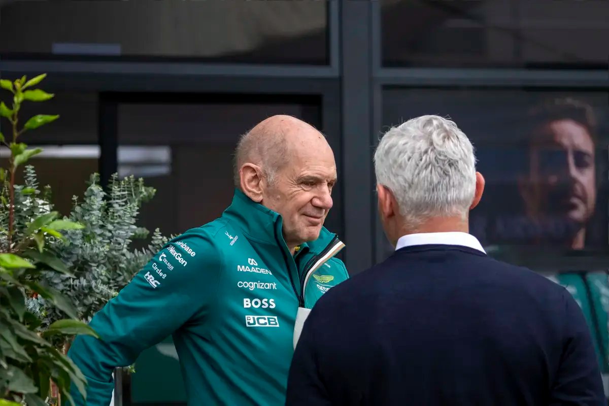 Adrian Newey enfrenta turbulência na Aston Martin: Helmut Marko revela estado de ‘não estar bem’