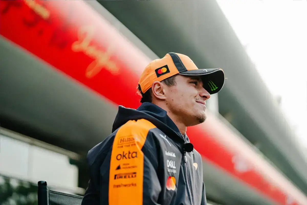 Lando Norris revela a luta da McLaren com a velocidade em linha reta contra a Mercedes: uma corrida contra o tempo.