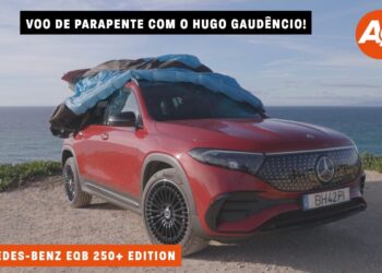 Mercedes Benz EQB 250+ Edition & voo de parapente com o Hugo Gaudêncio