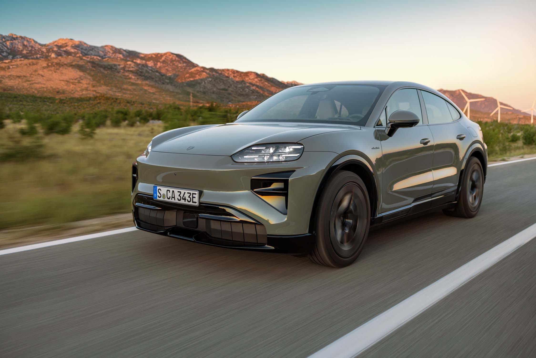 Porsche Cayenne Coupé Electric estreia com até 1.139 cv e aposta num design mais eficiente
