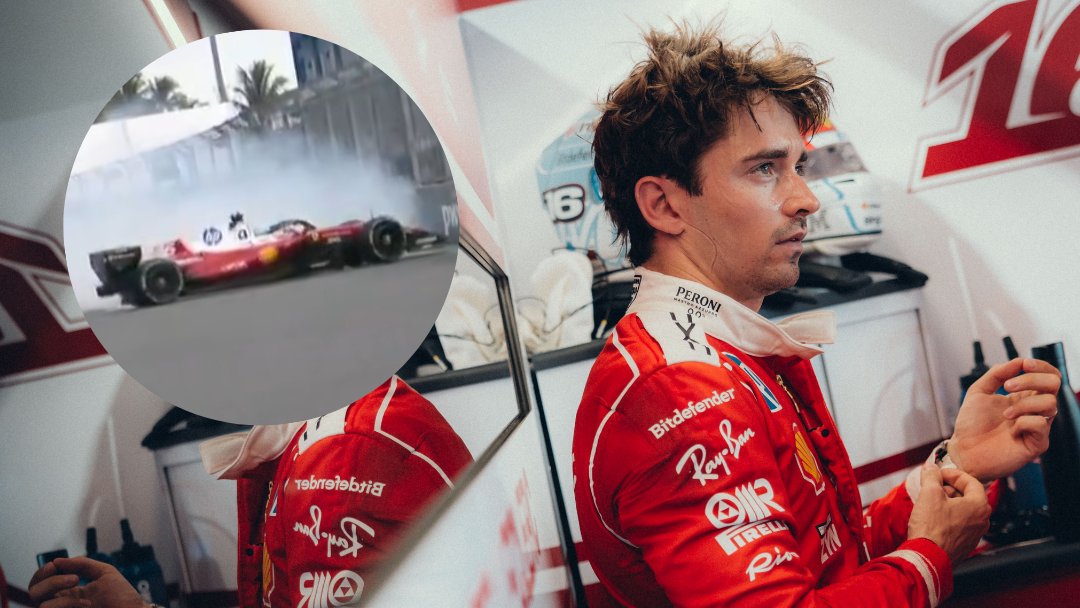 Max Verstappen, Charles Leclerc e George Russell enfrentam os comissários após o dramático confronto no GP de Miami.