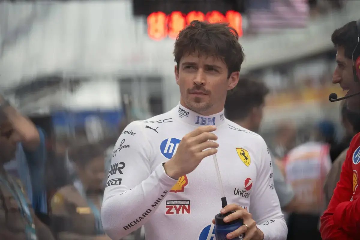 Charles Leclerc culpa-se pelo erro caro na última volta do Grande Prémio de Miami.