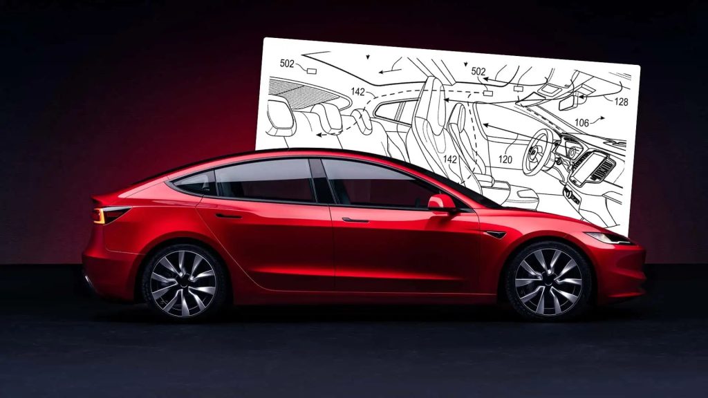 Tesla Patenteia Sistema de Vácuo para aspirar o ar quente do habitáculo e aumentar a autonomia dos Veículos Elétricos