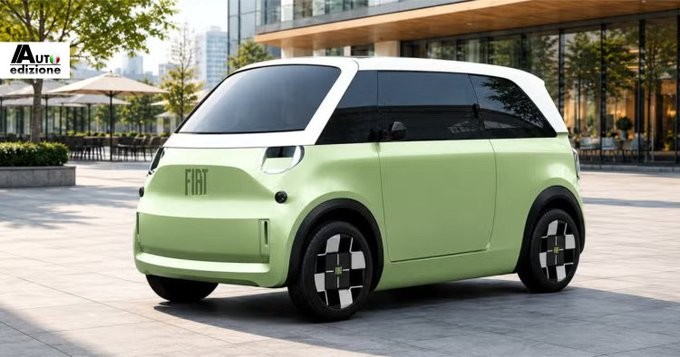 Fiat prepara microcarrinha eléctrica que se vai chamar Quattrolino