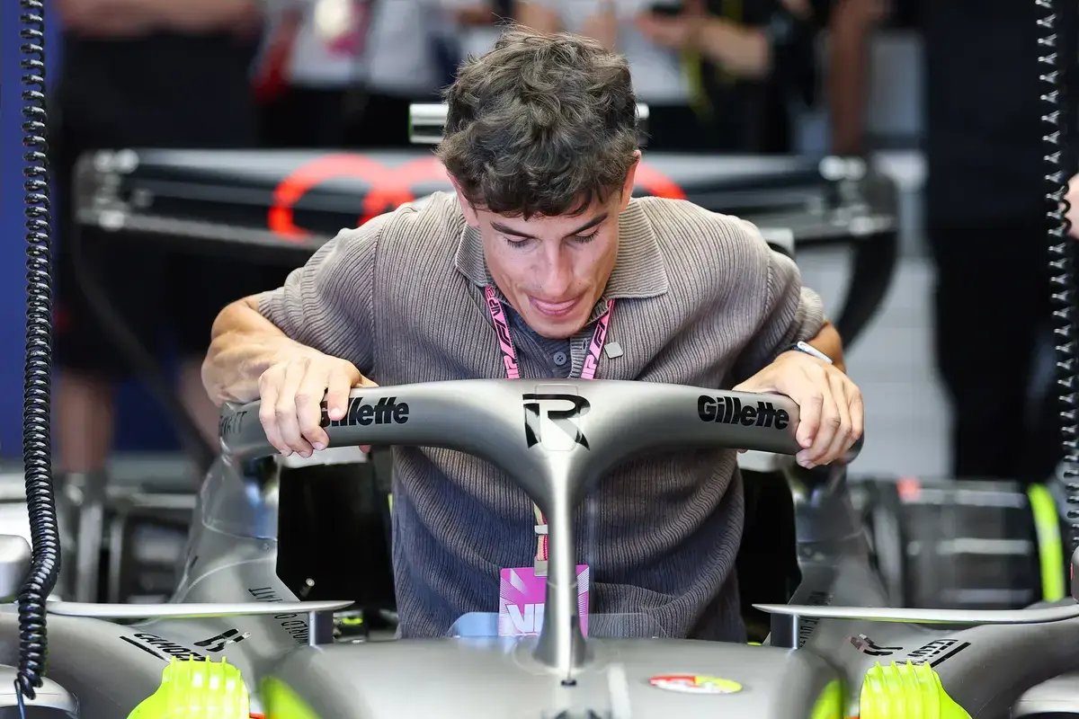 Erro insólito na transmissão F1: Marc Márquez apresentado como ex-piloto MotoGP