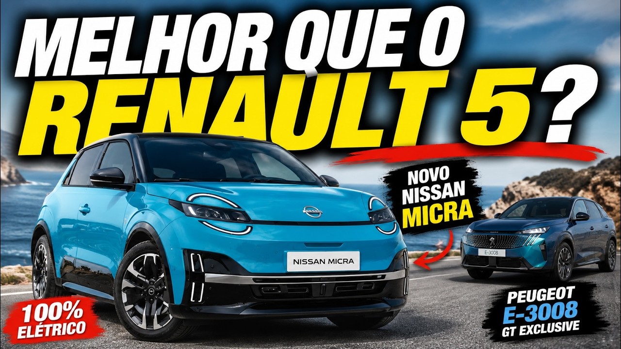 Novo Nissan Micra: será melhor que o Renault 5?