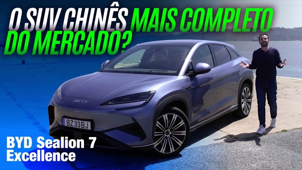 BYD Sealion 7 Excellence – Um dos melhores carros elétricos chineses no mercado!