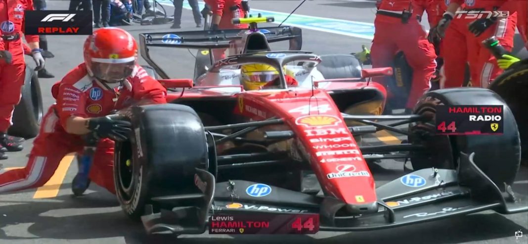 Lewis Hamilton atropela mecânico da Ferrari durante uma saída insegura nas boxes no GP da Bélgica, FIA abre investigação (VÍDEO)