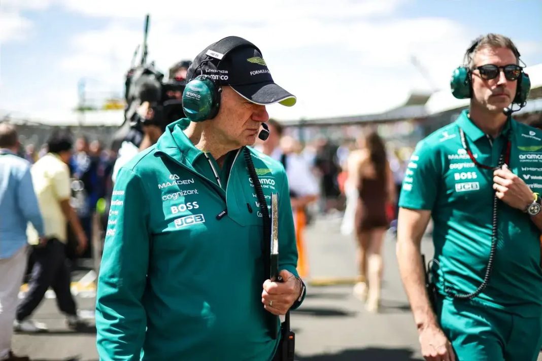 Adrian newey aposta em grande atualização para segurar alonso na Aston Martin