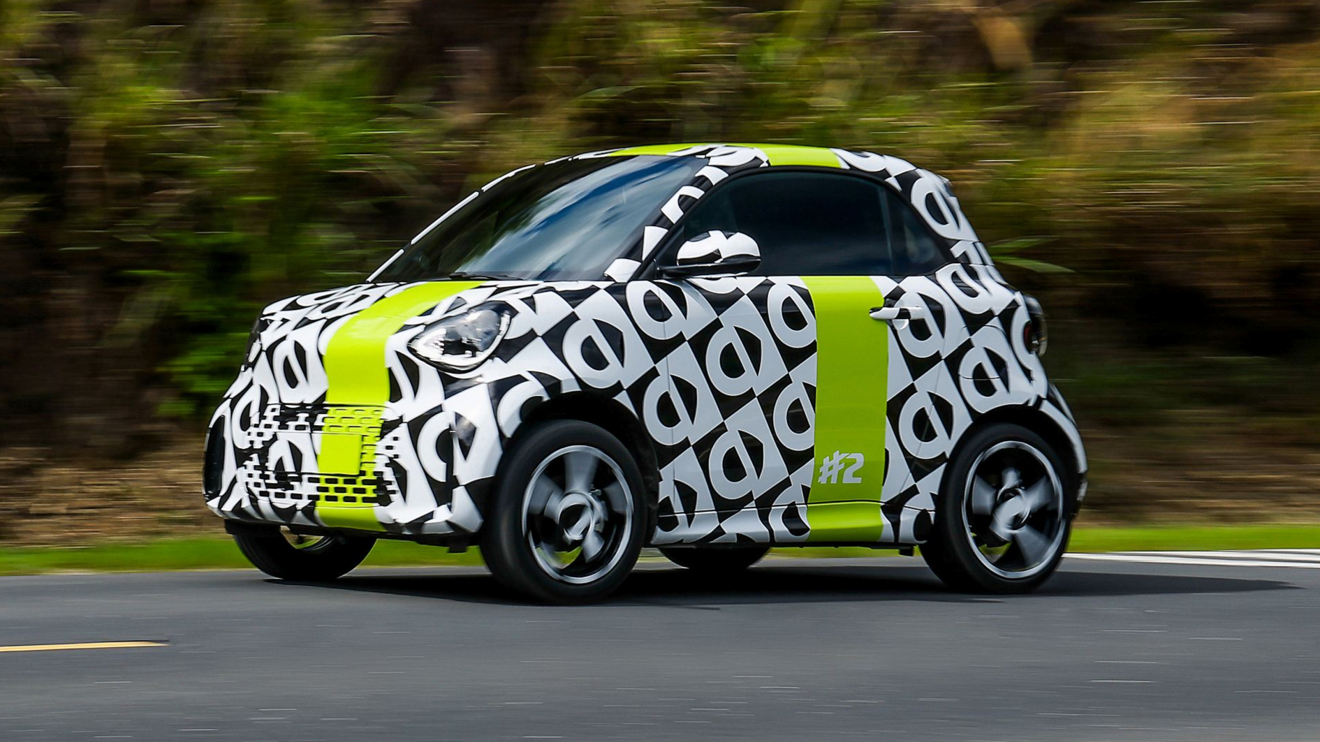 Primeiro olhar sobre o novo smart #2: o pequeno elétrico já está em testes finais