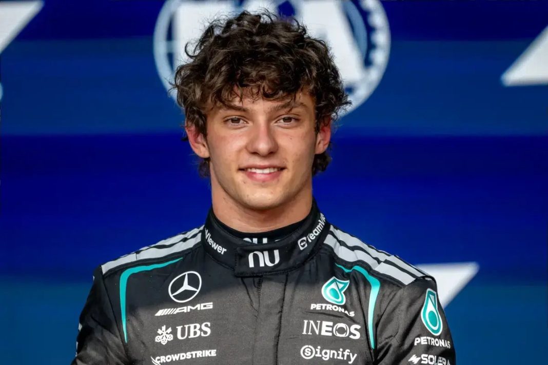 Kimi Antonelli lidera campeonato antes do GP da bélgica