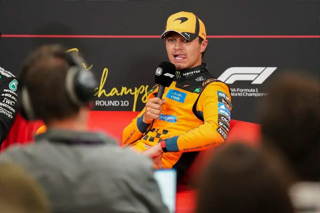 Lando Norris confiante em recuperar após penalização na grelha