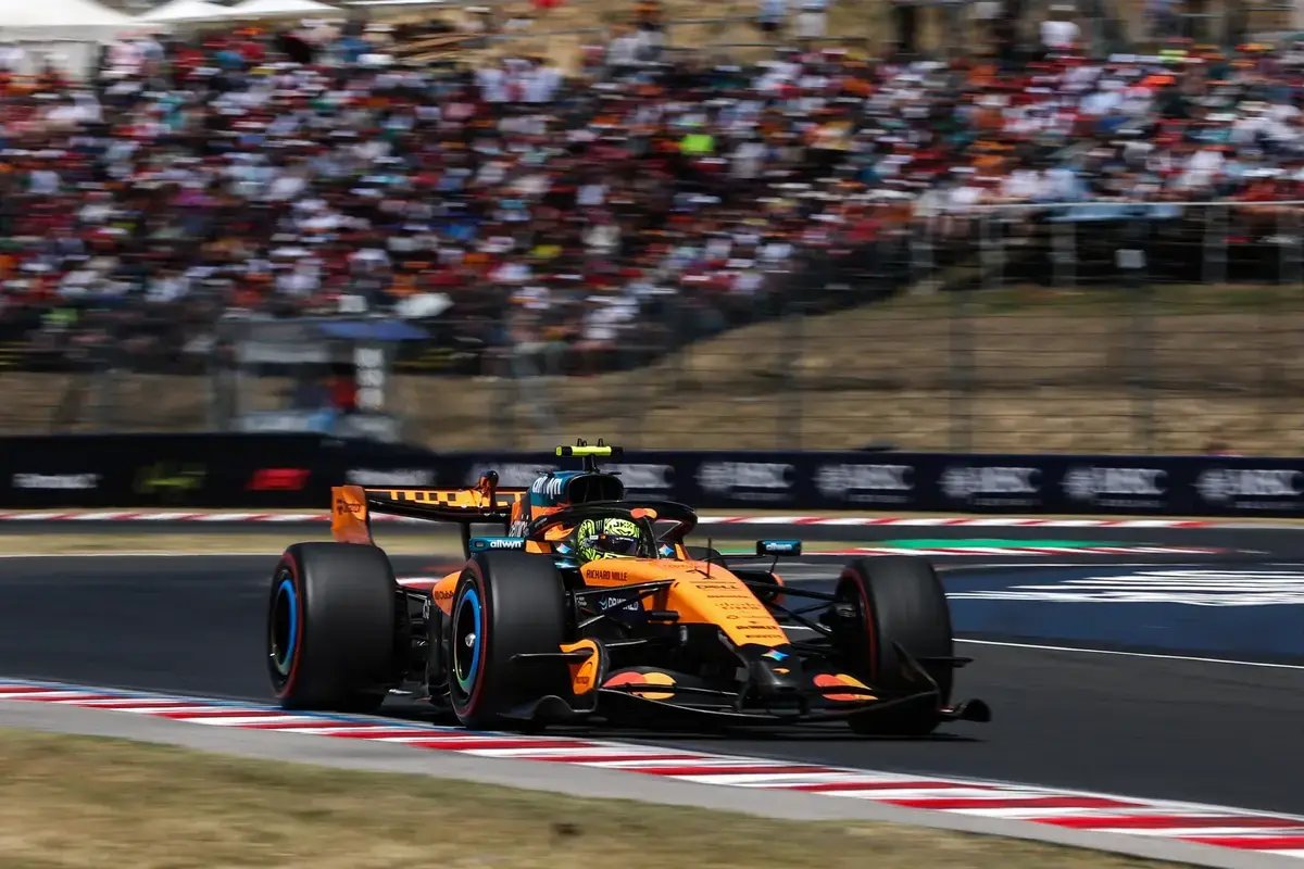 Lando Norris surpreende com pole position no GP da hungria 2026