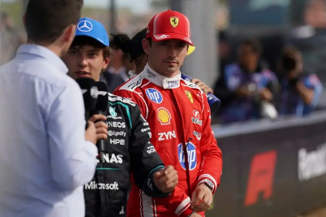 Leclerc volta a sentir-se confortável na Ferrari e brilha em Silverstone
