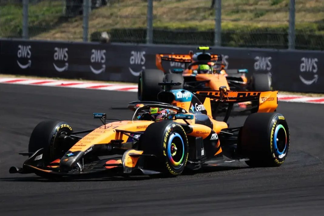 McLaren confirma avanço com asa traseira rotativa após testes na pista